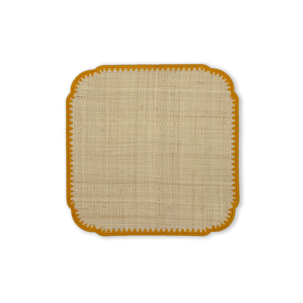 jogo americano palha de buriti natural debrum amarelo
