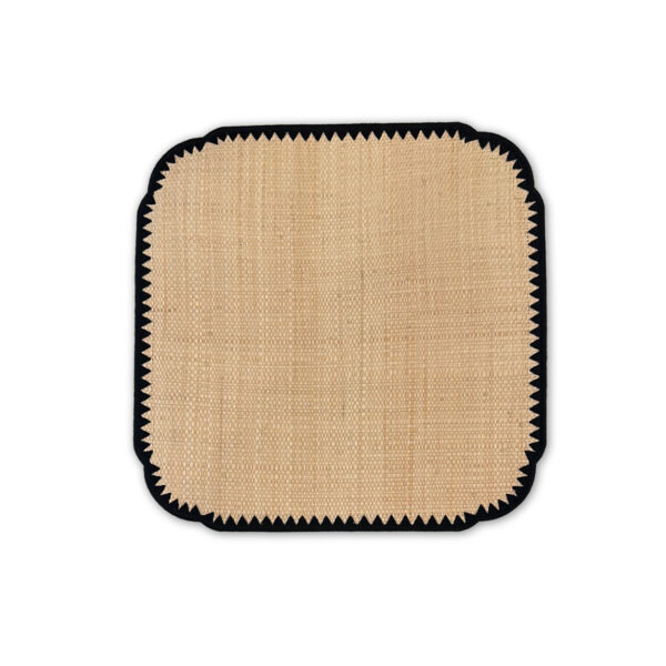 jogo americano palha de buriti natural debrum preto